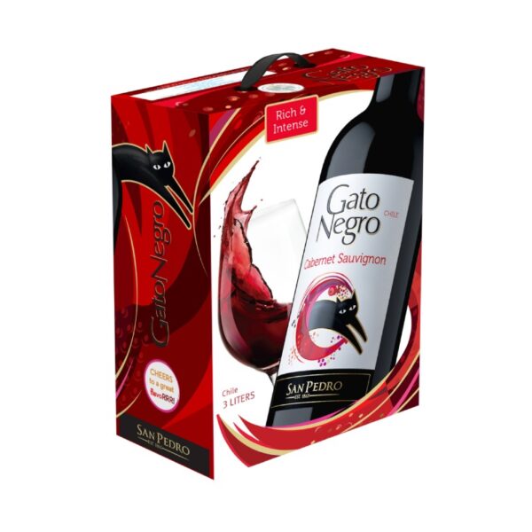 Gato Negro Cabernet Sauvignon 13% 3 l BIB